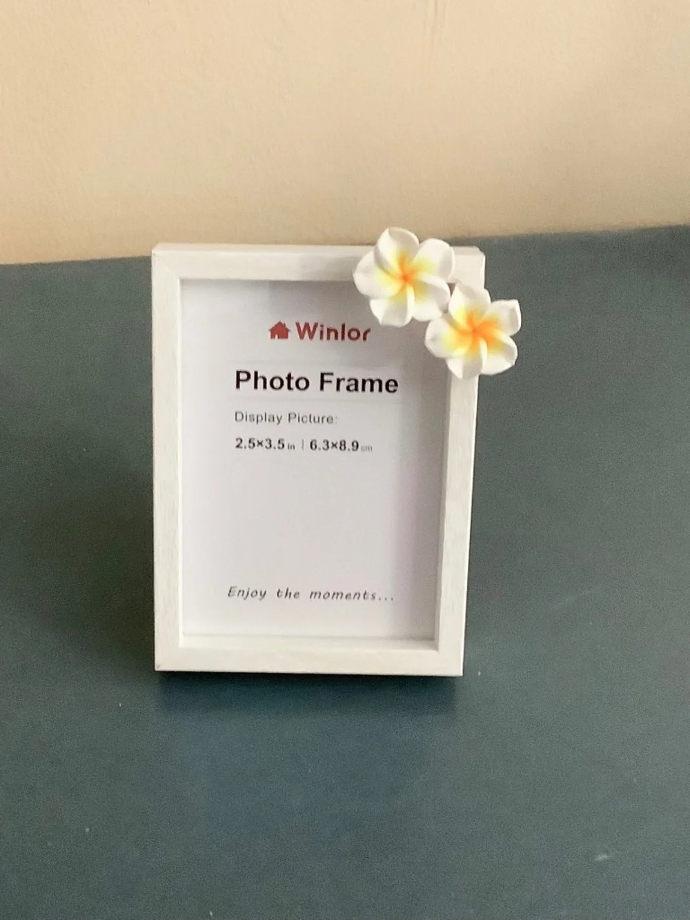 2.5” x 3.5” plumeria frame